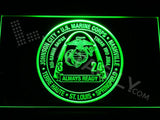 3rd Battalion 24th Marines LED Neon Sign Electrical - Green - TheLedHeroes