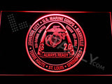 FREE 3rd Battalion 24th Marines LED Sign - Red - TheLedHeroes