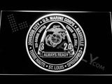 FREE 3rd Battalion 24th Marines LED Sign - White - TheLedHeroes