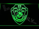 3rd Battalion 25th Marines LED Neon Sign Electrical - Green - TheLedHeroes