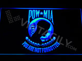 FREE Prisoners Of War - Missing In Action (POW-MIA) LED Sign - Blue - TheLedHeroes