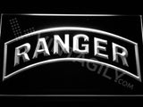 US Army Ranger LED Sign - White - TheLedHeroes
