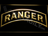 FREE US Army Ranger LED Sign - Yellow - TheLedHeroes