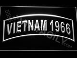 FREE Vietnam 1966 LED Sign - White - TheLedHeroes