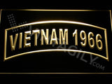 Vietnam 1966 LED Neon Sign USB - Yellow - TheLedHeroes