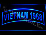 FREE Vietnam 1968 LED Sign - Blue - TheLedHeroes