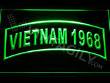 FREE Vietnam 1968 LED Sign - Green - TheLedHeroes