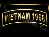 Vietnam 1968 LED Neon Sign Electrical - Yellow - TheLedHeroes