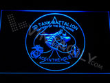 FREE 2nd Tank Battalion LED Sign - Blue - TheLedHeroes