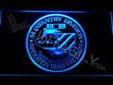FREE 3rd Infantry Division (Operation Iraqi) LED Sign - Blue - TheLedHeroes