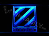 3rd Infantry Division LED Sign - Blue - TheLedHeroes