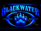 Black Water (Academi) LED Sign - Blue - TheLedHeroes