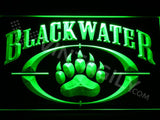 Black Water (Academi) LED Neon Sign USB - Green - TheLedHeroes