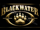 Black Water (Academi) LED Sign - Yellow - TheLedHeroes