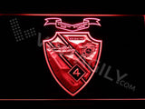 4th Tank Battalion LED Neon Sign USB - Red - TheLedHeroes