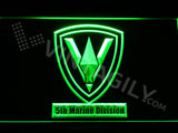 5th Marine Division LED Sign - Green - TheLedHeroes