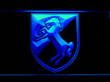 FREE 11th Armored Cavalry Regiment US Army LED Sign - Blue - TheLedHeroes