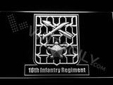 16th Infantry Regiment LED Neon Sign USB - White - TheLedHeroes