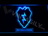 FREE 25th Infantry Division LED Sign - Blue - TheLedHeroes