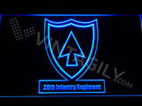 26th Infantry Regiment LED Neon Sign USB - Blue - TheLedHeroes