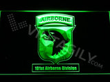 101st Airborne Division LED Neon Sign Electrical - Green - TheLedHeroes