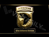 101st Airborne Division LED Neon Sign Electrical - Yellow - TheLedHeroes