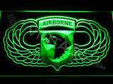 101st Airborne Division Wings LED Sign - Green - TheLedHeroes
