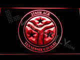 278th Armored Cavalry Regiment LED Neon Sign USB - Red - TheLedHeroes