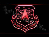 FREE Air Force Space Command LED Sign - Red - TheLedHeroes