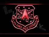 Air Force Space Command LED Sign - Red - TheLedHeroes