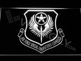 FREE Air Force Special Operations Command LED Sign - White - TheLedHeroes