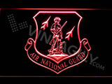 Air National Guard LED Neon Sign Electrical - Red - TheLedHeroes