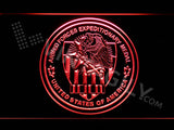 Armed Forces Expeditionary Medal LED Sign - Red - TheLedHeroes