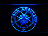 St John Ambulance LED Sign - Blue - TheLedHeroes