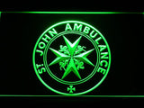 St John Ambulance LED Neon Sign USB - Green - TheLedHeroes