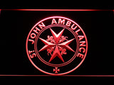 St John Ambulance LED Sign - Red - TheLedHeroes