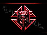 Knight of Columbus LED Neon Sign Electrical - Red - TheLedHeroes