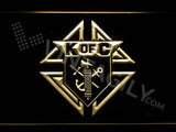 Knight of Columbus LED Neon Sign Electrical - Yellow - TheLedHeroes