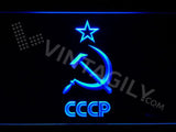 Communism 2 LED Neon Sign USB - Blue - TheLedHeroes
