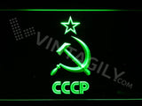 Communism 2 LED Neon Sign Electrical - Green - TheLedHeroes