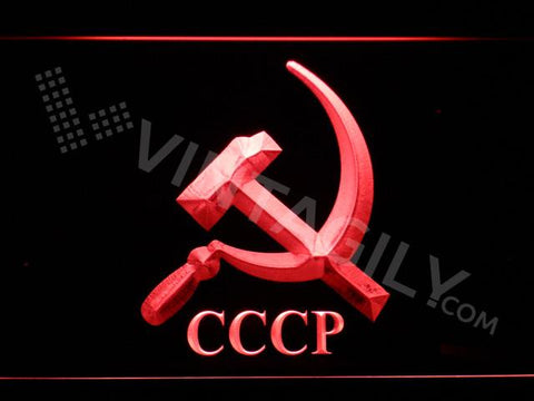 Communism 3 LED Neon Sign USB - Red - TheLedHeroes
