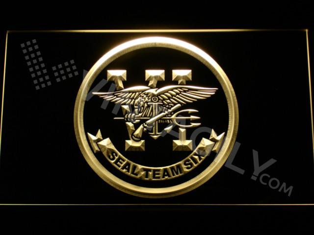 SEAL Team Six LED Neon Sign Electrical - Yellow - TheLedHeroes