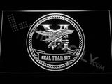 SEAL Team Six 2 LED Neon Sign USB - White - TheLedHeroes