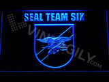 SEAL Team Six 3 LED Neon Sign Electrical - Blue - TheLedHeroes