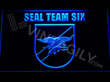 FREE SEAL Team Six 3 LED Sign - Blue - TheLedHeroes