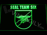 SEAL Team Six 3 LED Sign - Green - TheLedHeroes