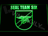 FREE SEAL Team Six 3 LED Sign - Green - TheLedHeroes