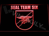 SEAL Team Six 3 LED Neon Sign Electrical - Red - TheLedHeroes