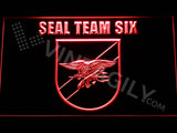 SEAL Team Six 3 LED Sign - Red - TheLedHeroes