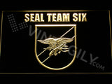 SEAL Team Six 3 LED Sign - Yellow - TheLedHeroes